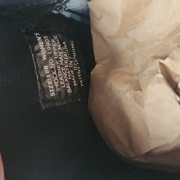 Justin Gypsy Western Short 8" Boots Aqua and Black - Picture 9 of 12